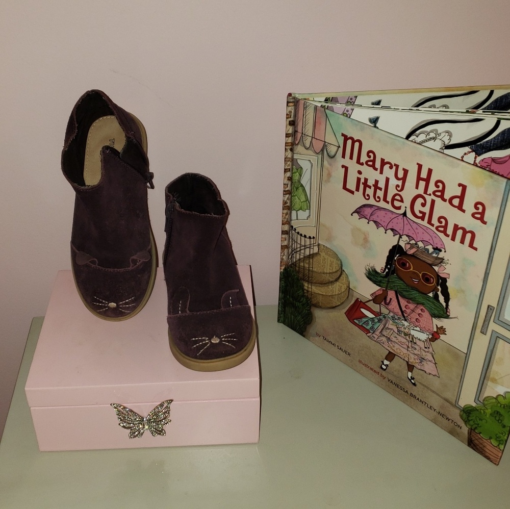 Tucker & Tate Purple Chelsea Boots